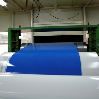 1350mm de Installatie van de de Kleurendeklaag van het Metaalblad verscheidene verzendt Lijnen 1.02.5mm