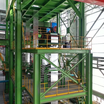 0.41.8mm 1250mm Ononderbroken Galvaniserend Lijnproces voor Staalindustrie