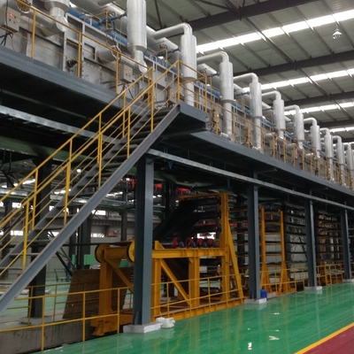 Zink Automatische Galvaniserende Installatie 1.0mm 2.2mm 300mm 90000TPY Staalmetaal