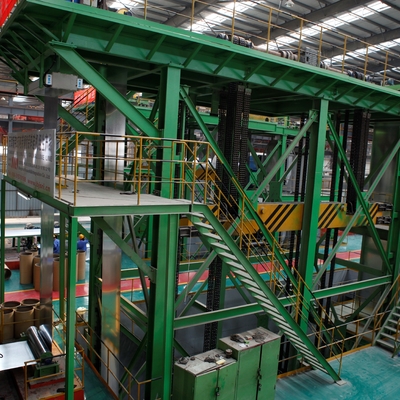 1250/1350mm Ononderbroken Galvaniserende Galvalume Lijn voor CRC Producten