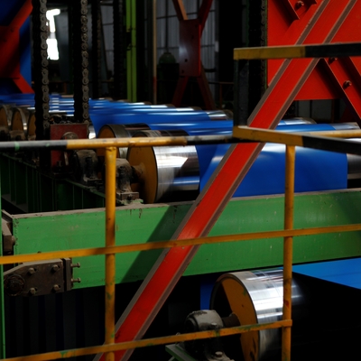 JJRS-van de de Kleurendeklaag van de Staalstrook het Materiaal Hete Onderdompeling die Machine galvaniseren