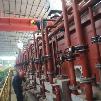 Automatische Hete Onderdompeling die Lijn voor Staalstrook 2.03.0mm galvaniseert 450mm