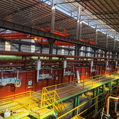 De Hete Onderdompeling die van de staalstrook Lijnfabrikant 0.51.5mm 400mm 70000TPY galvaniseren