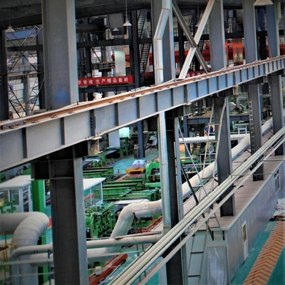 Staal Galvaniserende Installatie Hete Ondergedompelde 0.5mm 2.0mm 520mm 180000TPY