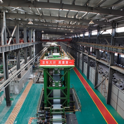 Zink Hete Onderdompeling die Materiaalgalvalume Lijn 0.51.5mm 650mm 120000TPY galvaniseert