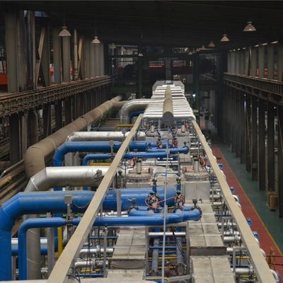 Zink Hete Onderdompeling die Productielijn 0.350.65mm 5501250mm galvaniseren