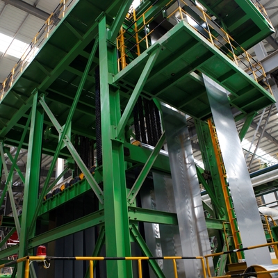 Niet het Inleggen CGL Galvaniserende Lijnmachine 0.160.8mm 1250mm