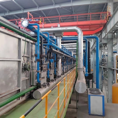 Ononderbroken 1250mm Galvaniserende Cgl-Lijn voor Warmgewalste Rolmateriaal
