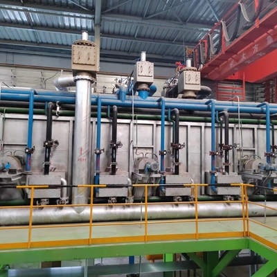 Maximum 1250mm Ononderbroken Galvaniserende Lijn met Oven en Elektrisch Materiaal