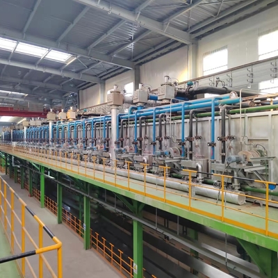 Maximum 1250mm Ononderbroken Galvaniserende Lijn met Oven en Elektrisch Materiaal