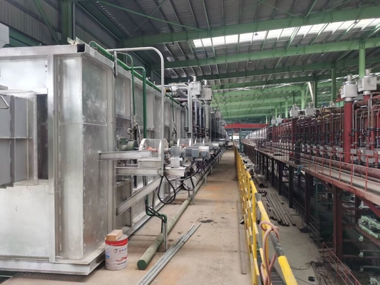 Elektro Hete Onderdompeling die Machine Ononderbroken 0.41.6mm 800mm galvaniseren