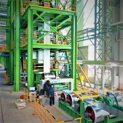 metaal hete onderdompeling die eenvormige metallurgisch van de machine cgl lijn galvaniseren