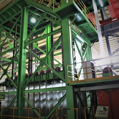 Koudgewalste het Materiaal Ononderbroken 650/850mm Smalle Strook van de Rol Galvaniserende Lijn